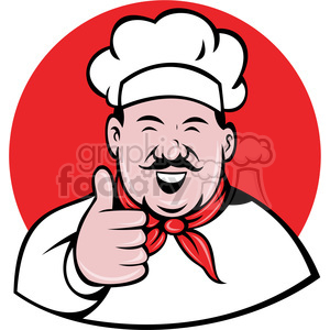   chef giving a thumbs up clip art 