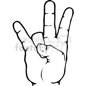 Asl Sign Language 9 Clipart Illustration Royalty Free Gif Jpg Png Eps Svg Ai Pdf Clipart 391652 Graphics Factory
