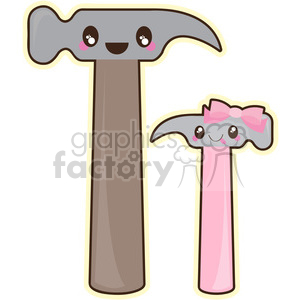   Hammer Dad and Daughter 