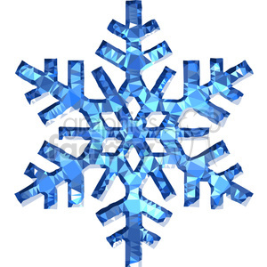 Snowflake geometry geometric polygon vector graphics RF clip art images