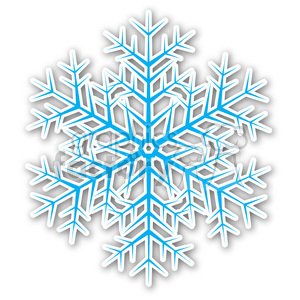   christmas snowflake v3 sticker 