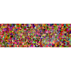 vector colorful polygon design template for banner or header