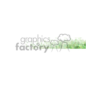 vector lime small geometric half banner background