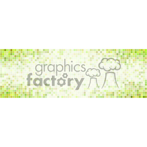 vector green faded pixel background for header