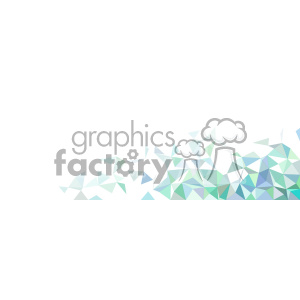 vector blue green faded geometric quarter background