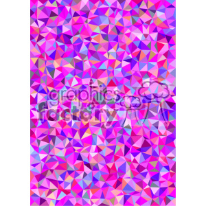 Colorful Geometric Triangle Mosaic Pattern