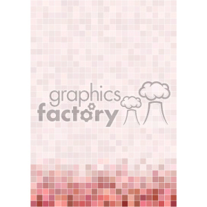 Gradient Pink and Red Mosaic Pattern