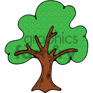 vector tree clipart