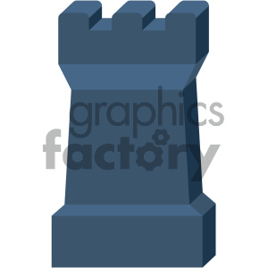 castle wall vector flat icon