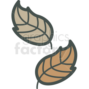 autumn leafs vector icon