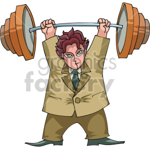   man lifting weights 