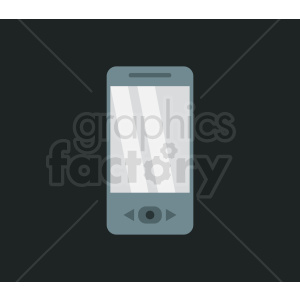 phone device vector design on black background