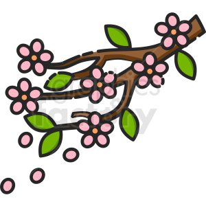 flower branch icon