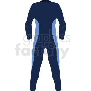 scuba suit vector clipart