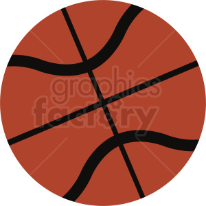 vector basketball clipart