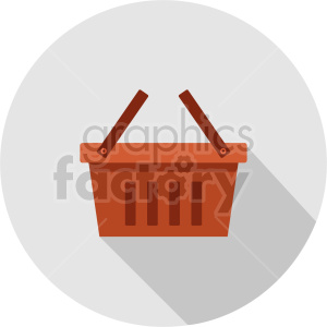 basket vector icon graphic clipart 1