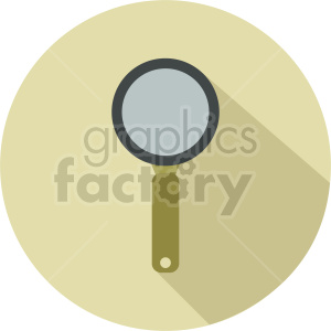 magnifying glass vector icon graphic clipart 15