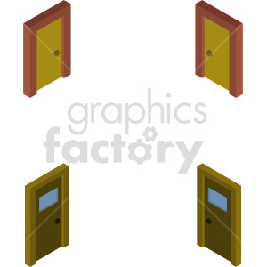 Door Clipart Royalty Free Door Vector Clip Art Images At Graphics Factory