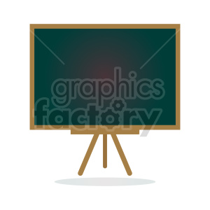 standing chalkboard vector clipart