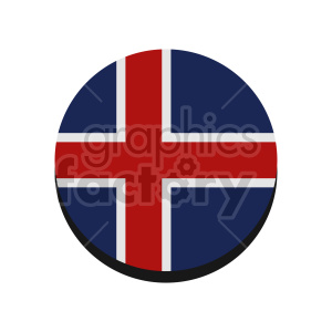 iceland vector icon