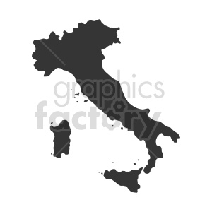 italy silhouette clipart