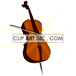 animated cello