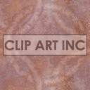 This is a clipart image featuring a textured, rust-colored pattern with subtle designs creating a sense of depth and intricacy.