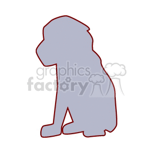 Dog Silhouette - Simple Canine