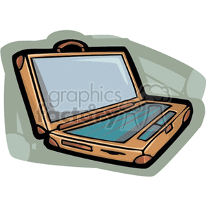 Open Laptop Computer