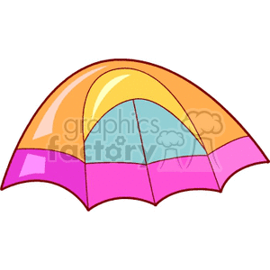 Colorful Dome Tent