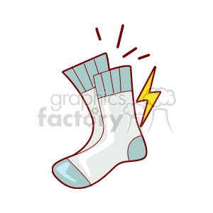 Image of Socks with static