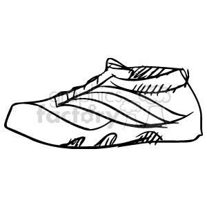 High-Top Sneaker Sketch