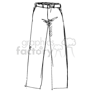 Illustration of a Pair of Pants