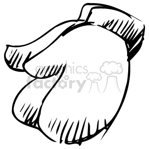 Black and White Boxing Gloves