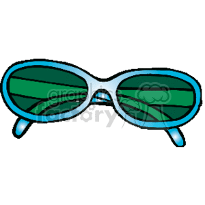 Blue sunglasses