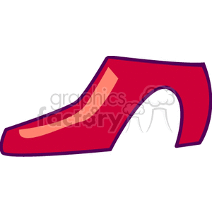 Red High Heel Shoe