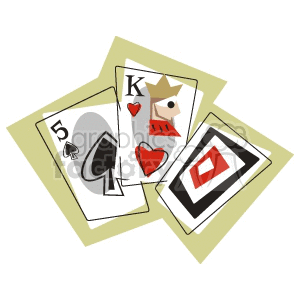 Playing Cards for Casino and Gambling Themes