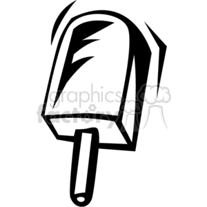 Popsicle Black and White Drawing