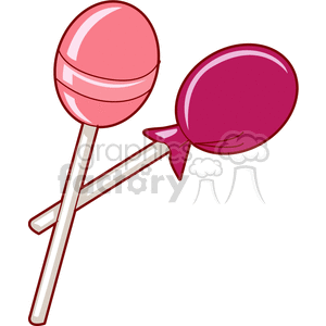 Pink Lollipops - Candy