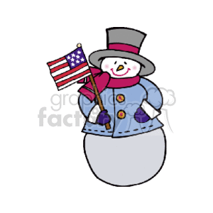 snowman2_w_am_flag