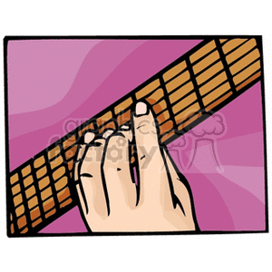 Guitar Playing Hand