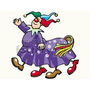 Colorful Circus Clown Centaur