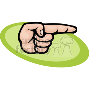 Pointing Hand Image