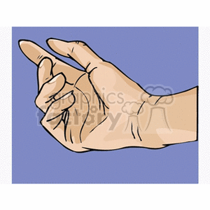 Illustrated Hand Gesture