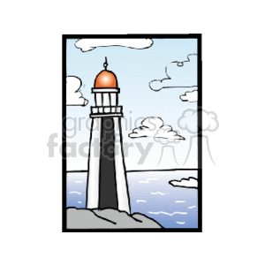 Lighthouse by the Sea