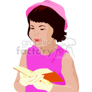 Girl Praying with Bible Image