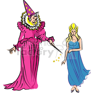 Fantasy Fairy and Magician