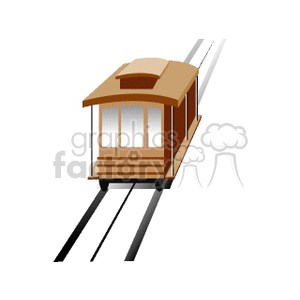 Cable Car on Track