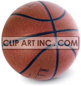 The image shows a close-up of a basketball, with its orange and black panels clearly visible. It looks as though it is newly purchased, as it is unscuffed and pristine. The ball appears to be sitting on a surface and not moving