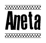 Aneta Checkered Flag Design